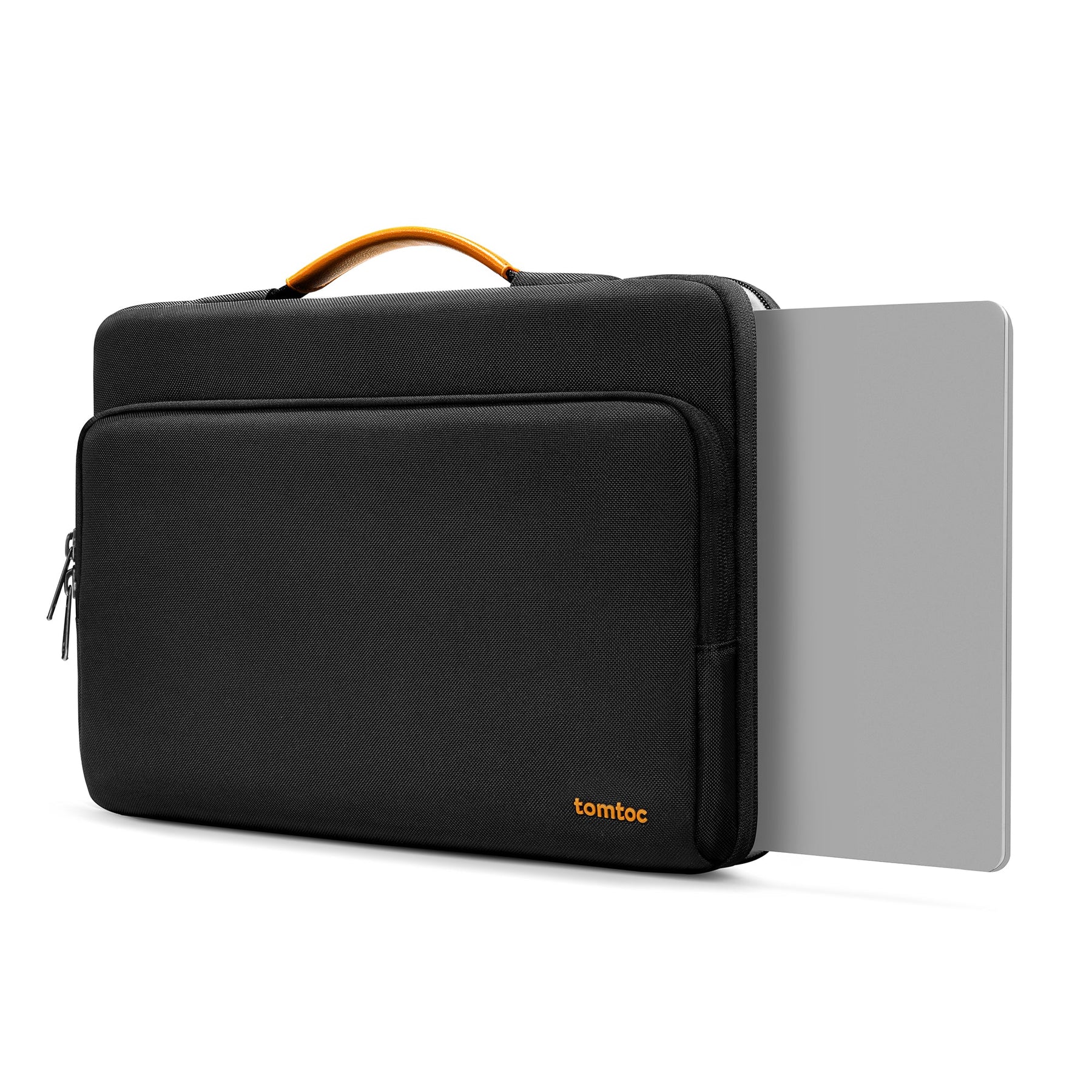 tomtoc 16 Inch Versatile 360 Protective Laptop Sleeve Briefcase - Black