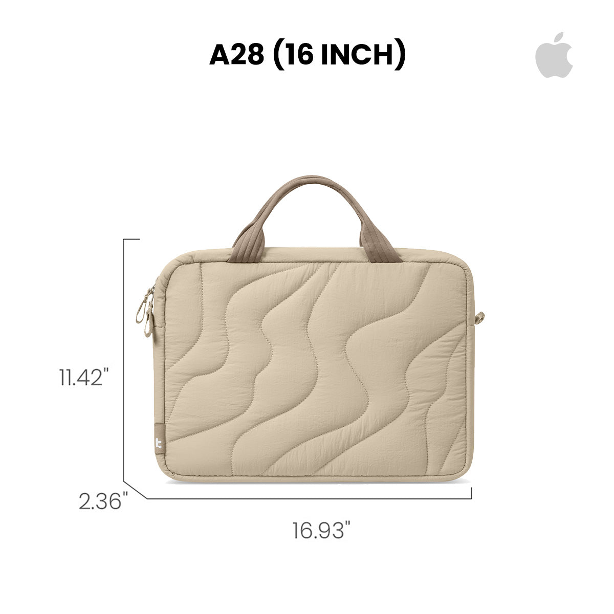 [New] tomtoc Terra-A28 Puffy Laptop Carrying Bag