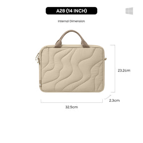 tomtoc Terra-A28 Puffy Laptop Carrying Bag