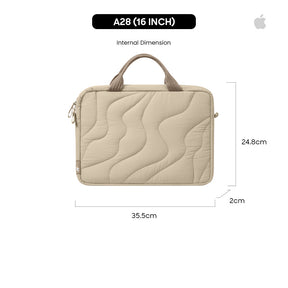 tomtoc Terra-A28 Puffy Laptop Carrying Bag