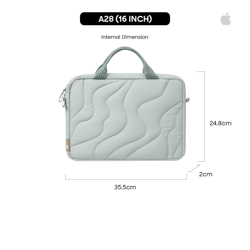 tomtoc Terra-A28 Puffy Laptop Carrying Bag