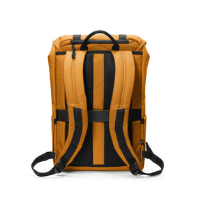 tomtoc 15.6 Inch VintPack Flap Laptop Backpack - Yellow