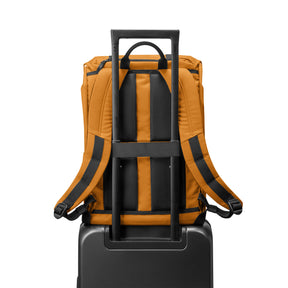 tomtoc 15.6 Inch VintPack Flap Laptop Backpack - Yellow