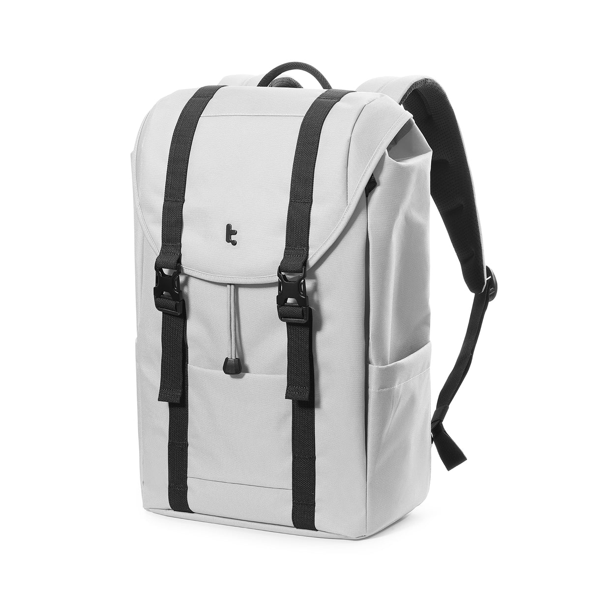 tomtoc 15.6 Inch VintPack Flap Laptop Backpack - Gray