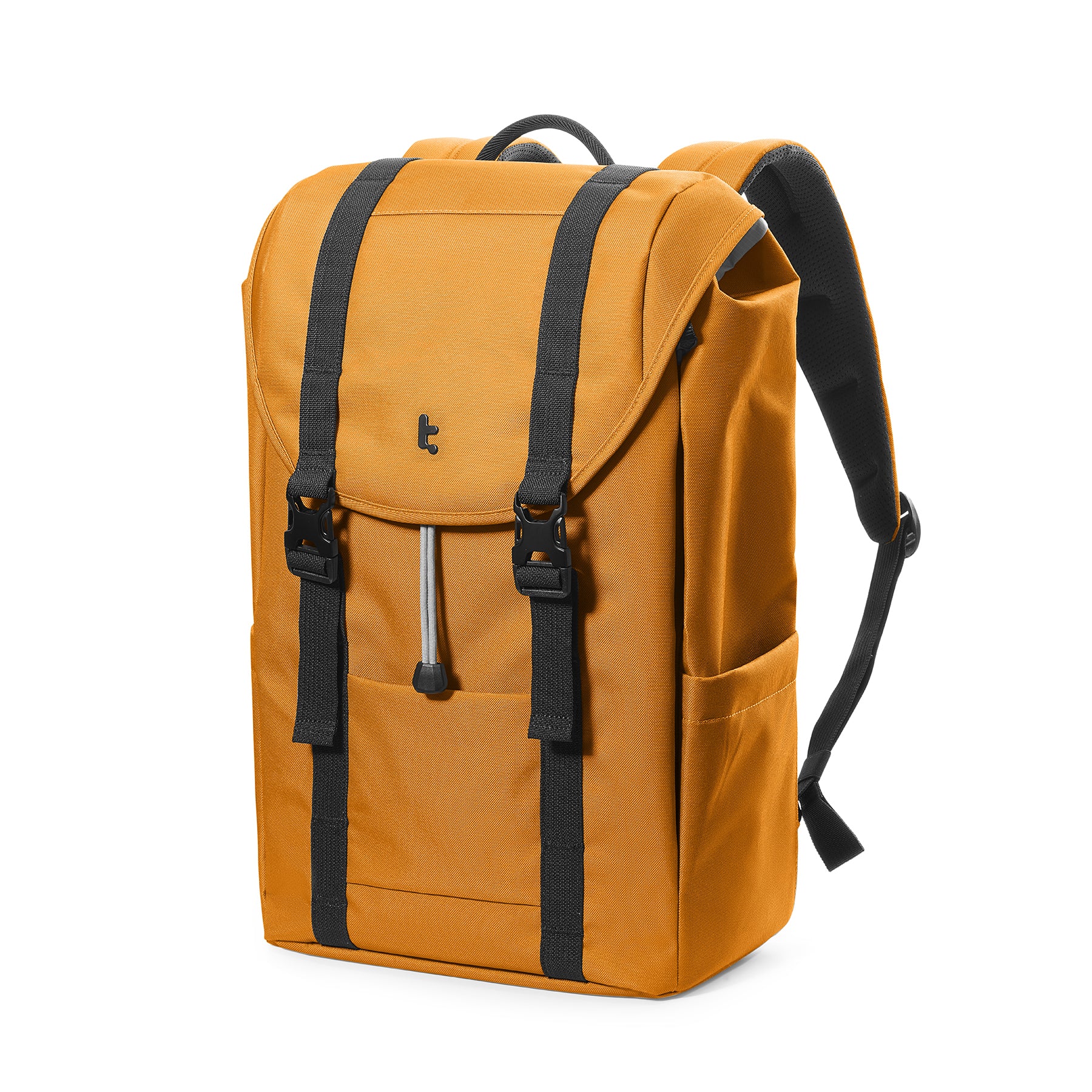 tomtoc 15.6 Inch VintPack Flap Laptop Backpack - Yellow