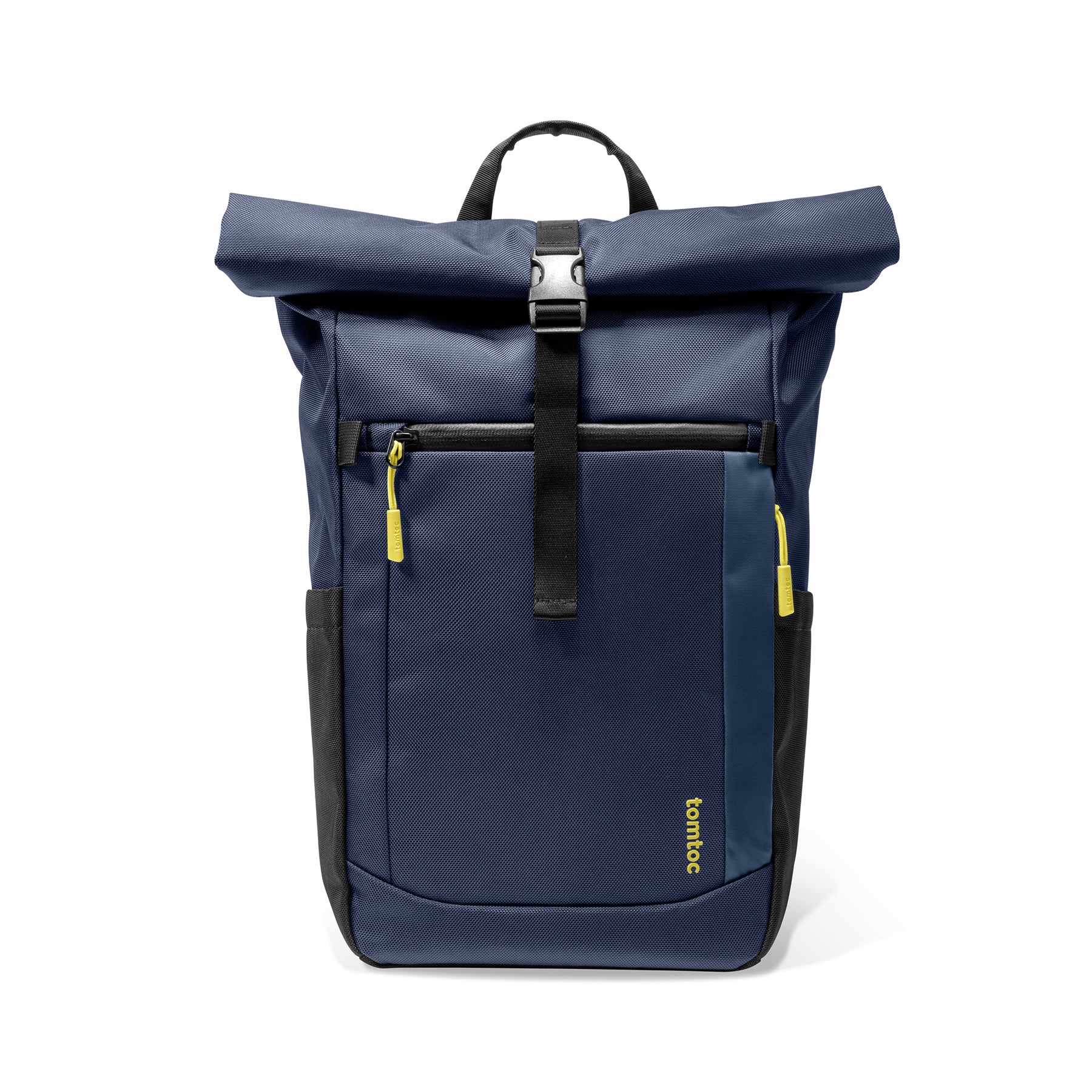 tomtoc 15.6 Inch Rolltop Adjustable Capacity Laptop Backpack - Blue