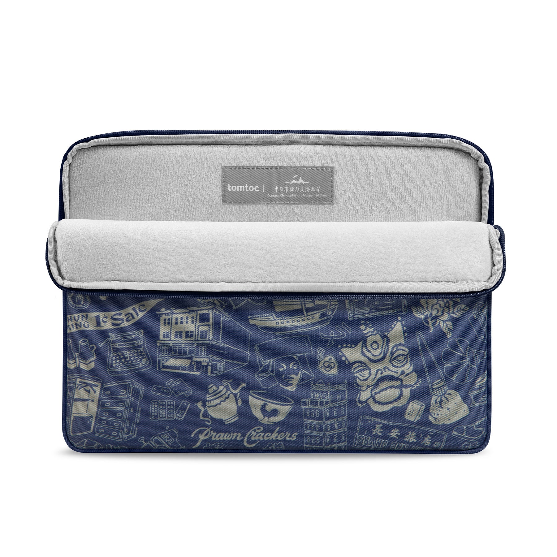 tomtoc OCHM 14 Inch Versatile 360 Protective Laptop Sleeve / MacBook Sleeve - Blue