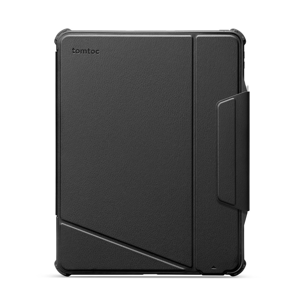 tomtoc 12.9 Inch iPad Pro Detachable Protective Case - Leather Black