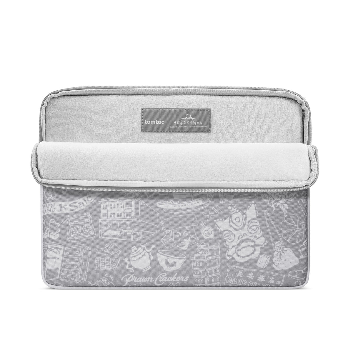 tomtoc OCHM 14 Inch Versatile 360 Protective Laptop Sleeve / MacBook Sleeve - Gray