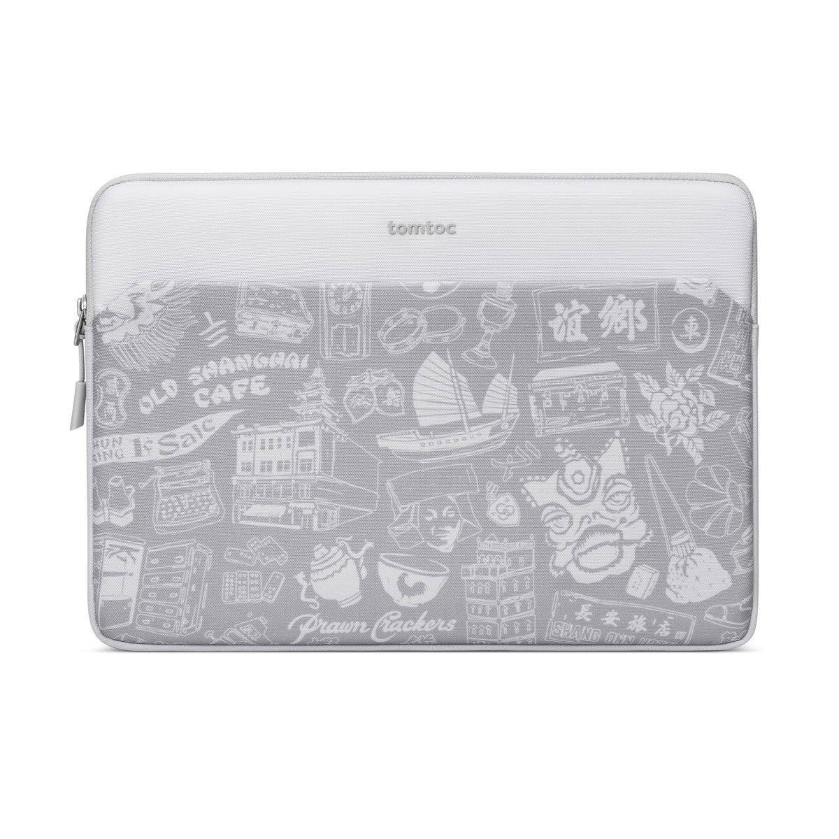 tomtoc OCHM 13 Inch Versatile 360 Protective Laptop Sleeve / MacBook Sleeve - Gray