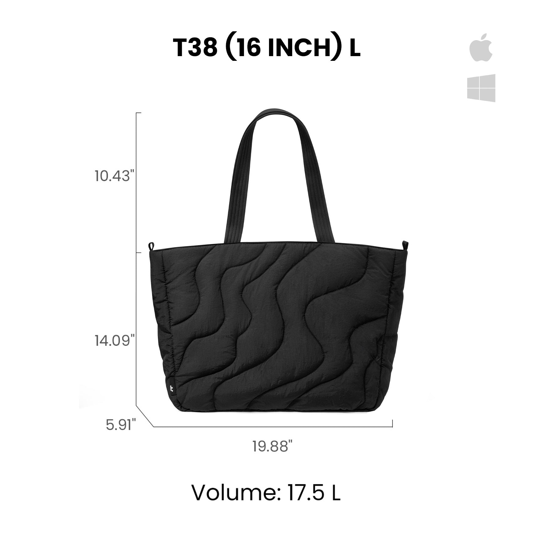 [New] tomtoc Terra-T38 Laptop Tote Bag