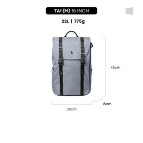 tomtoc VintPack-TA1 Liteway Laptop Backpack 22L