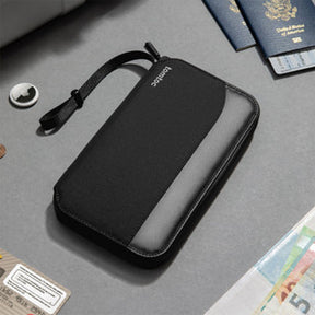 tomtoc Navigator Passport Holder / Passport Wallet / Travel Accessories - Black