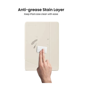 tomtoc 10.2 Inch Protective Smart-Tri Case - iPad 9th Gen 2019-2021 - Gray