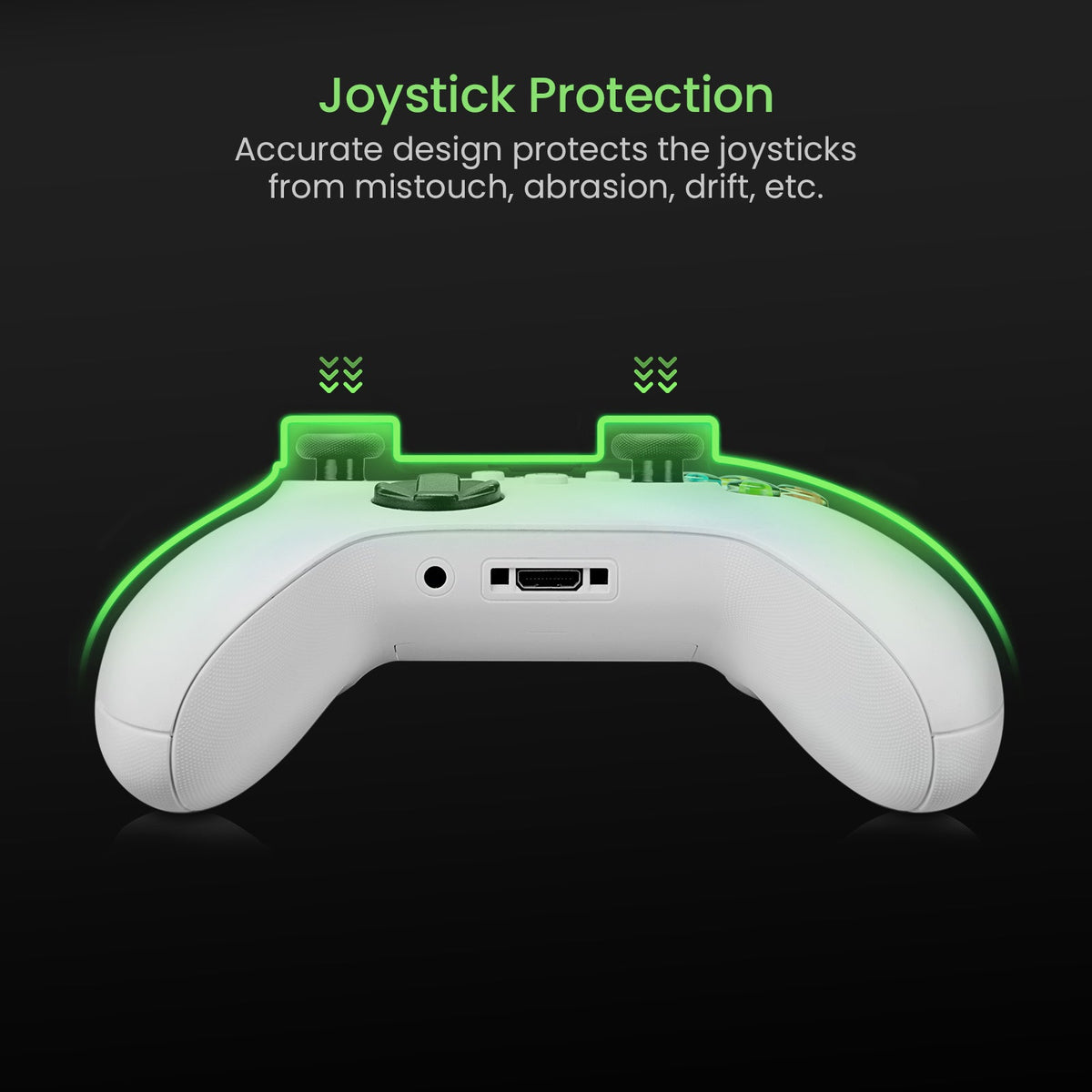 tomtoc Xbox Controller Protective Hardshell Case -Joystick Protector / Dust-Resistant / Anti-Scratch - Xbox