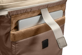 tomtoc 14 Inch Slash Geometric Laptop Backpack - Sand Brown
